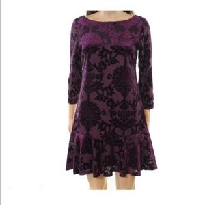 Vince Camuto plum dress